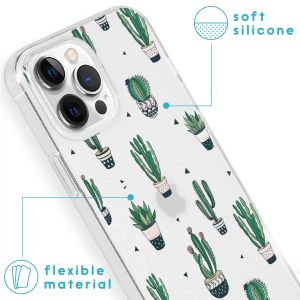 iMoshion Design Hülle für das iPhone 13 Pro - Allover Cactus
