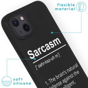iMoshion Design Hülle für das iPhone 13 - Sarcasm