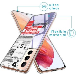 iMoshion Design Hülle für das Samsung Galaxy S21 - Shipping label