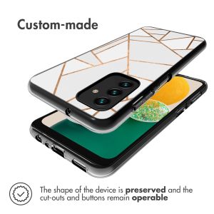 iMoshion Design Hülle für das Samsung Galaxy A13 (5G) / A04s - White Graphic