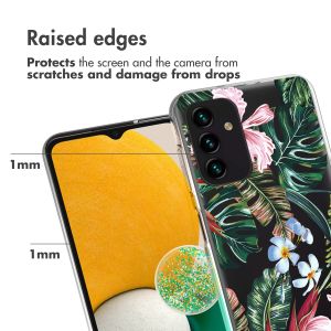 iMoshion Design Hülle für das Samsung Galaxy A13 (5G) / A04s - Tropical Jungle