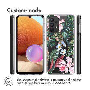 iMoshion Design Hülle für das Samsung Galaxy A33 - Tropical Jungle