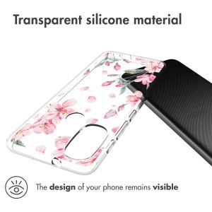 iMoshion Design Hülle für das Motorola Moto E30 / E40 - Blossom Watercolor
