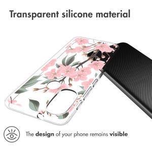 iMoshion Design Hülle für das Motorola Moto E30 / E40 - Cherry Blossom