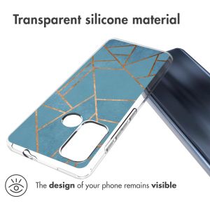 iMoshion Design Hülle für das Motorola Moto G60 - Blue Graphic