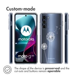 iMoshion Design Hülle für das Motorola Moto G200 - Dandelion