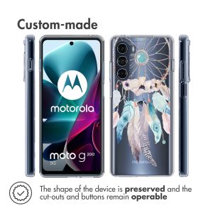 iMoshion Design Hülle für das Motorola Moto G200 - Dreamcatcher