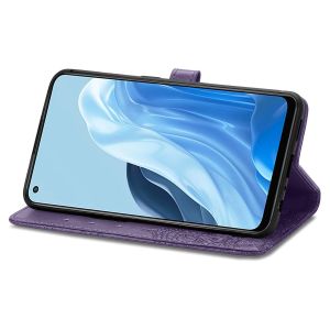 iMoshion Mandala Klapphülle Oppo Find X5 Lite 5G - Violett