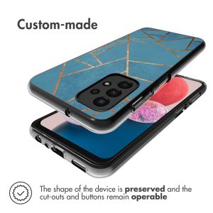iMoshion Design Hülle für das Samsung Galaxy A13 (4G) - Blue Graphic