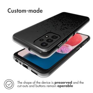 iMoshion Design Hülle für das Samsung Galaxy A13 (4G) - Splatter Black