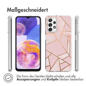 iMoshion Design Hülle für das Galaxy A23 (5G) - Pink Graphic