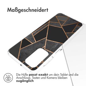 iMoshion Design Hülle für das Galaxy A23 (5G) - Black Graphic