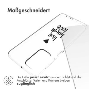 iMoshion Design Hülle für das Samsung Galaxy A23 (5G) - Live Laugh Love