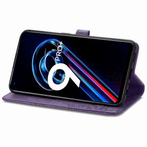 iMoshion Mandala Klapphülle für das Realme 9 Pro Plus - Violett