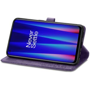 iMoshion Mandala Klapphülle für das OnePlus Nord CE 2 5G - Violett