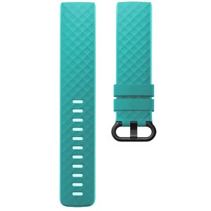 iMoshion Silikonband für die Fitbit Charge 3 / 4 - Teal Blue