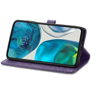 iMoshion Mandala Klapphülle für das Motorola Moto G52 / G82 - Violett