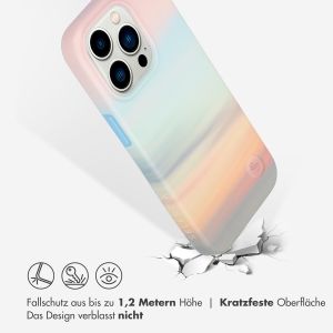 Selencia Aurora Fashion Back Case für das iPhone 14 Pro - ﻿Strapazierfähige Hülle - 100 % recycelt - Sky Sunset Multicolor