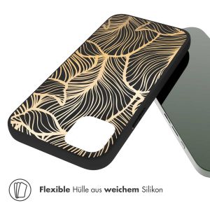iMoshion Design Hülle für das iPhone 14 Plus - Leaves