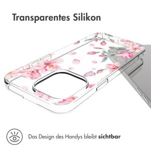 iMoshion Design Hülle für das iPhone 14 Pro Max - Blossom - Watercolor