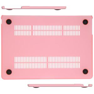 iMoshion Laptop Cover für das MacBook Air 13 Zoll (2022) / Air 13 Zoll (2024) M3 chip - A2681 / A3113 - Rosa