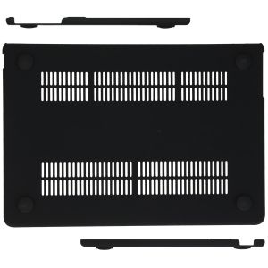 iMoshion Laptop Cover für das MacBook Air 13 Zoll (2022) / Air 13 Zoll (2024) M3 chip - A2681 / A3113 - Black Marble