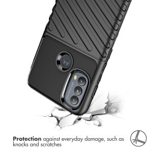 iMoshion Thunder Backcover für das Motorola Moto E20 / E30 / E40 - Schwarz
