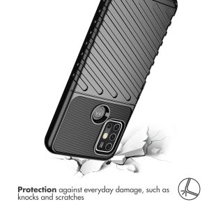 iMoshion Thunder Backcover für das Motorola Moto G30 / G20 / G10 (Power) - Schwarz