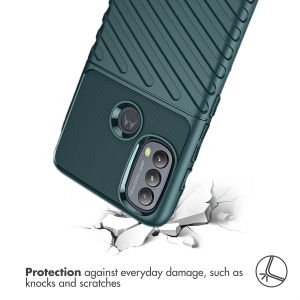 iMoshion Thunder Backcover für das Motorola Moto E20 / E30 / E40 - Grün