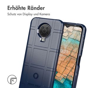 iMoshion Rugged Shield Backcover für das Nokia G10 / G20 - Dunkelblau