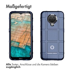 iMoshion Rugged Shield Backcover für das Nokia G10 / G20 - Dunkelblau