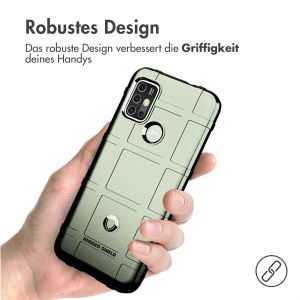 iMoshion Rugged Shield Backcover für das Motorola Moto G30 / G20 / G10 (Power) - Grün