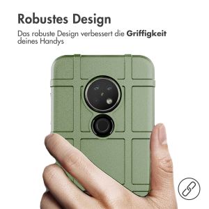 iMoshion Rugged Shield Backcover für das Nokia 6.2 / Nokia 7.2 - Grün