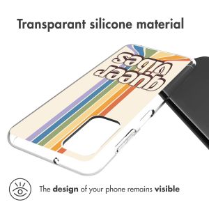 iMoshion Design Hülle für das Samsung Galaxy A13 (4G) - Rainbow Queer vibes