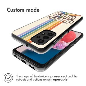 iMoshion Design Hülle für das Samsung Galaxy A13 (4G) - Rainbow Queer vibes