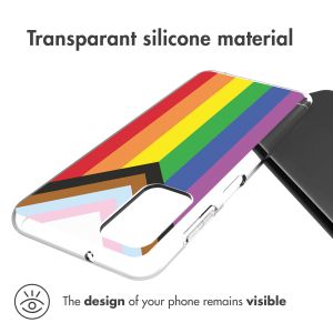 iMoshion Design Hülle für das Samsung Galaxy A13 (5G) / A04s - Rainbow flag