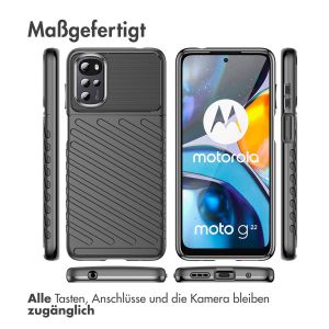 iMoshion Thunder Backcover für das Motorola Moto G22 / E32 / E32s - Schwarz
