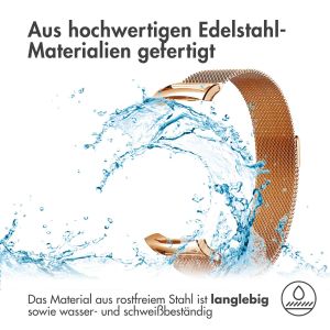 iMoshion Mailändische Magnetarmband für das Samsung Gear Fit 2 / 2 Pro - Rose Gold