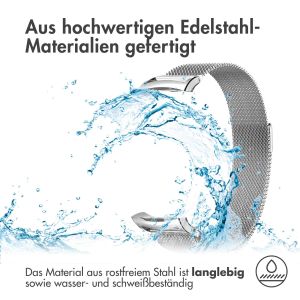 iMoshion Mailändische Magnetarmband für das Samsung Gear Fit 2 / 2 Pro - Silber