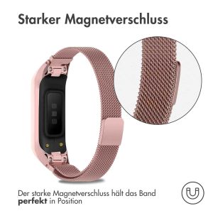 iMoshion Mailändische Magnetarmband für das Samsung Galaxy Fit 2 - Rosa