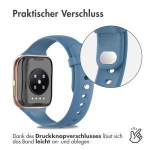 iMoshion Silikonband für das Oppo Watch 46 mm - Blau