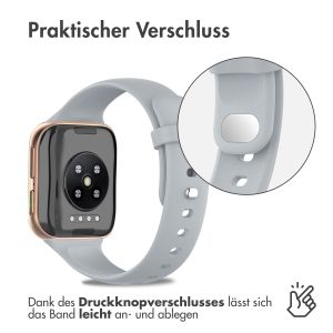 iMoshion Silikonband für das Oppo Watch 41 mm - Grau