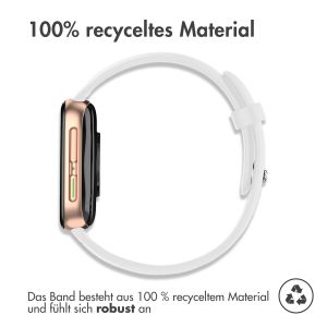 iMoshion Silikonband für das Oppo Watch 41 mm - Weiß