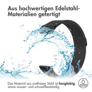 iMoshion Mailändische Magnetarmband - 18-mm-Universalanschluss - Schwarz