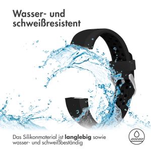 iMoshion Silikonband Sport für das Fitbit Alta (HR) - Schwarz