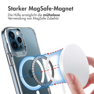 iMoshion Rugged Air MagSafe Case für das iPhone 12 Pro Max - Transparent