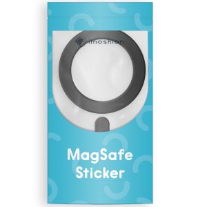 iMoshion MagSafe-Aufkleber mit Installationshilfe - Schwarz