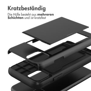 iMoshion ﻿Backcover mit Kartenfach für das iPhone 11 Pro - Schwarz
