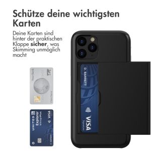iMoshion ﻿Backcover mit Kartenfach für das iPhone 11 Pro - Schwarz