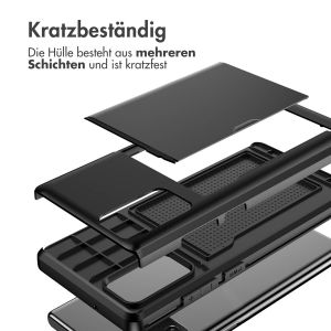 iMoshion ﻿Backcover mit Kartenfach für das Samsung Galaxy S20 FE - Schwarz